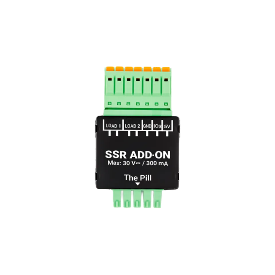 Shelly Plus SSR Add-on Pill module relais statique