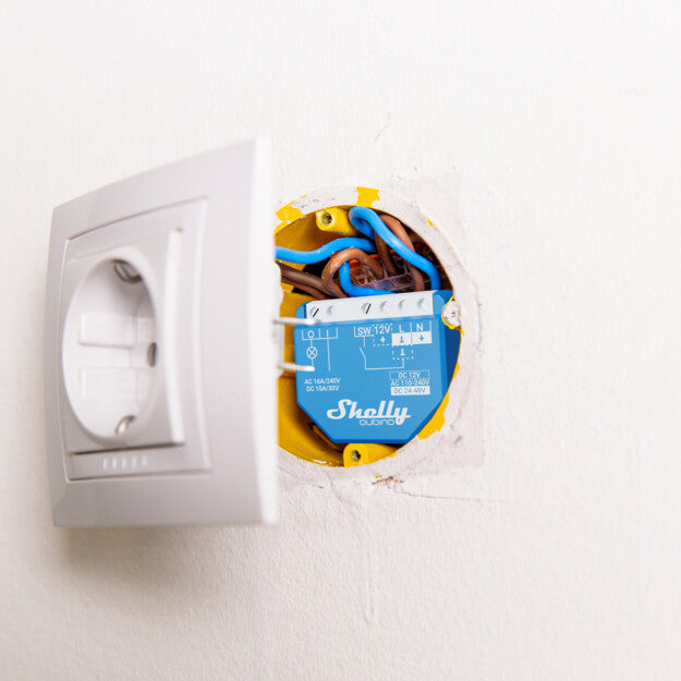 Shelly Wave 1 interrupteur connecté Z-Wave 16A contact sec