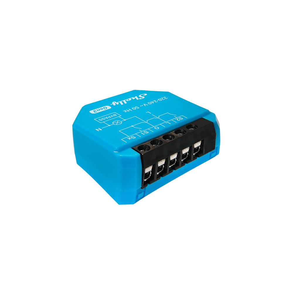 Shelly 1L Gen3 relais sans neutre WiFi éclairage