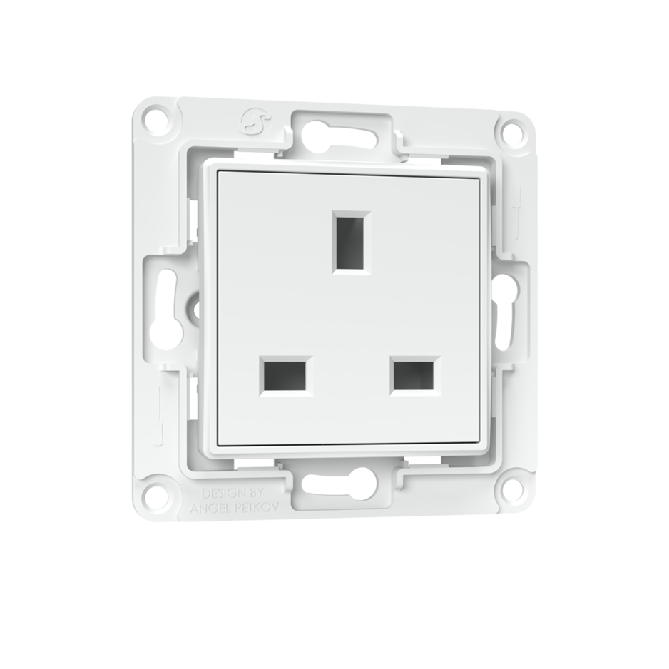 Shelly Wall Socket prise murale UK noir connecté