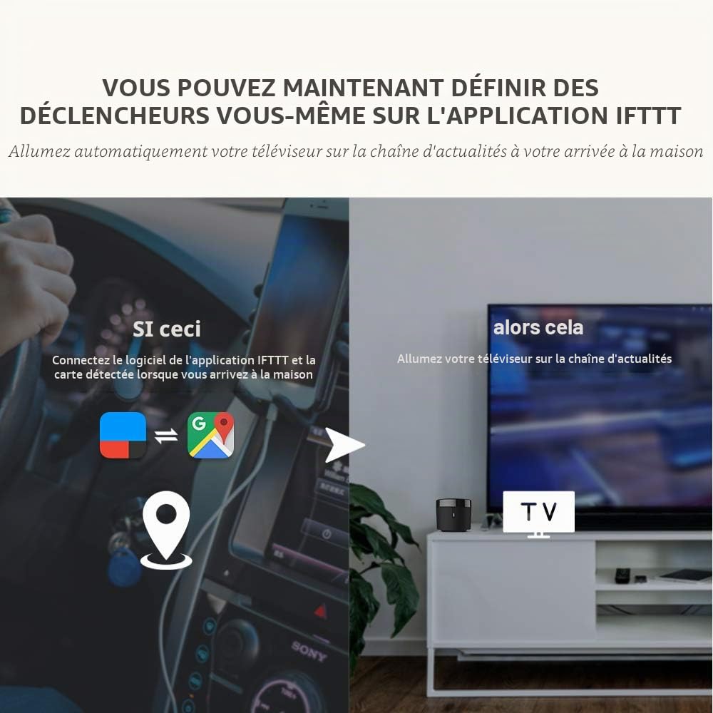 Broadlink RM4 Mini télécommande universelle IR WiFi Alexa