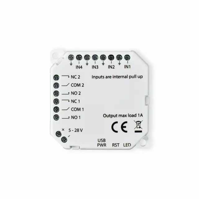 frient Module E/S Zigbee 3.0 contrôle filaire 4 entrées
