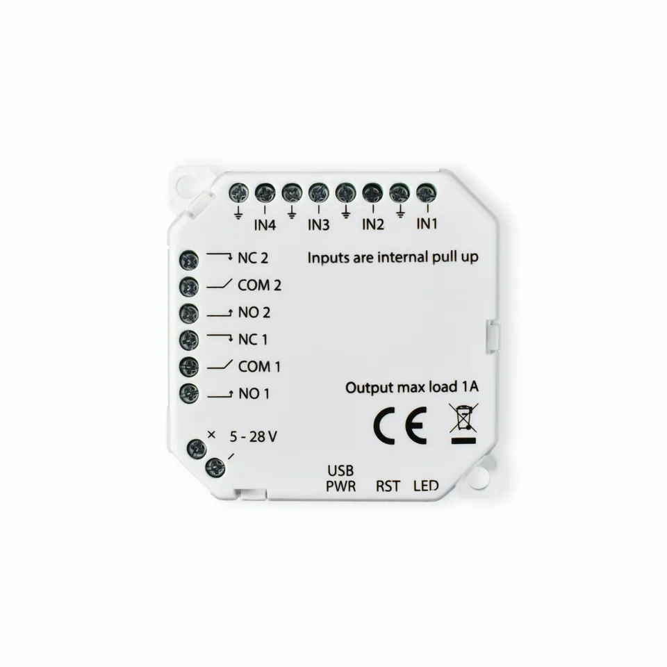 frient Module E/S Zigbee 3.0 contrôle filaire 4 entrées