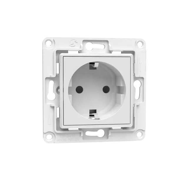 Shelly Wall Socket prise murale EU blanche
