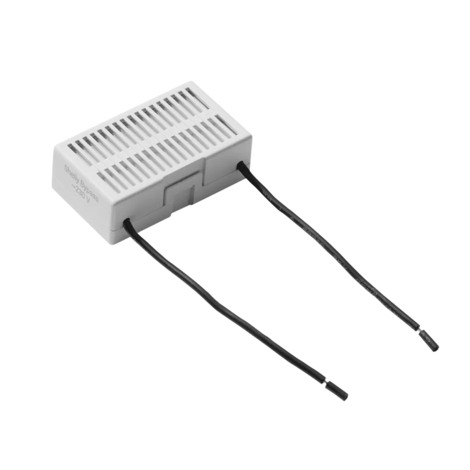 Shelly Bypass module sans neutre pour éclairage LED 20W