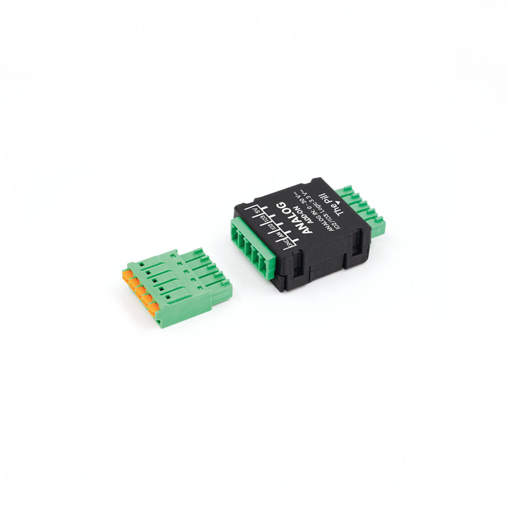Shelly Plus Analog 0-30V Add-on Pill capteur tension
