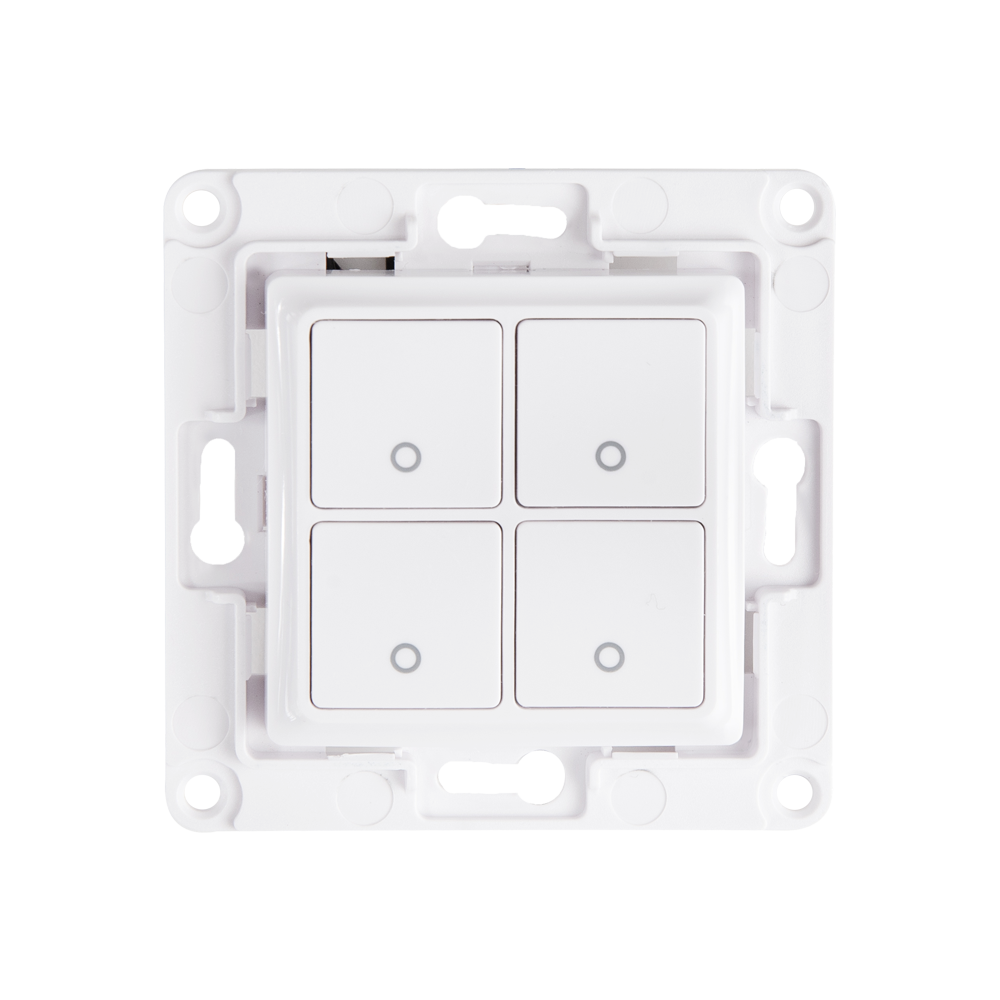 Shelly Wall Switch 4 interrupteur mural 4 boutons blanc