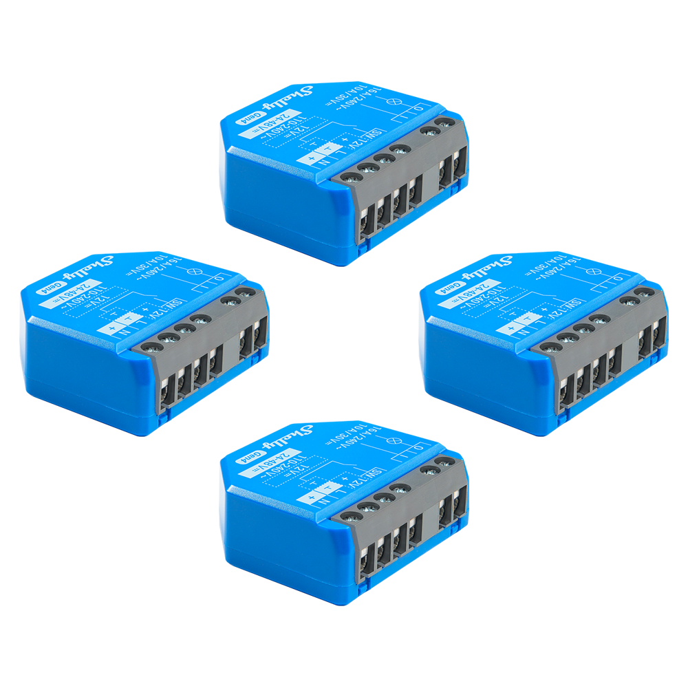 Shelly 1 Gen4 relais connecté contact sec WiFi Zigbee