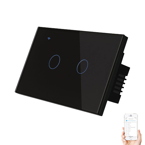 Avatto Smart Switch TS02-EU interrupteur tactile verre WiFi