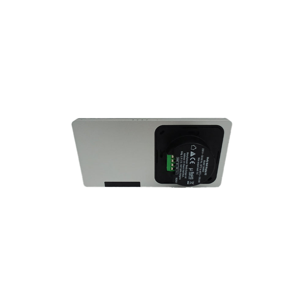 Shelly Wall Display X2 écran connecté argent + BLU HT