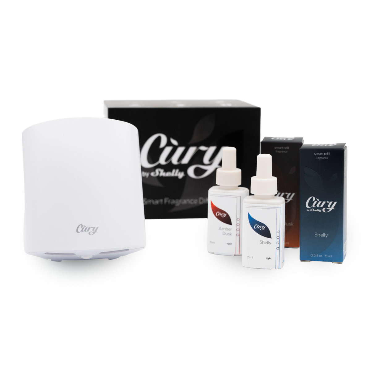 Shelly Cury diffuseur connecté Amber Dusk double flacon
