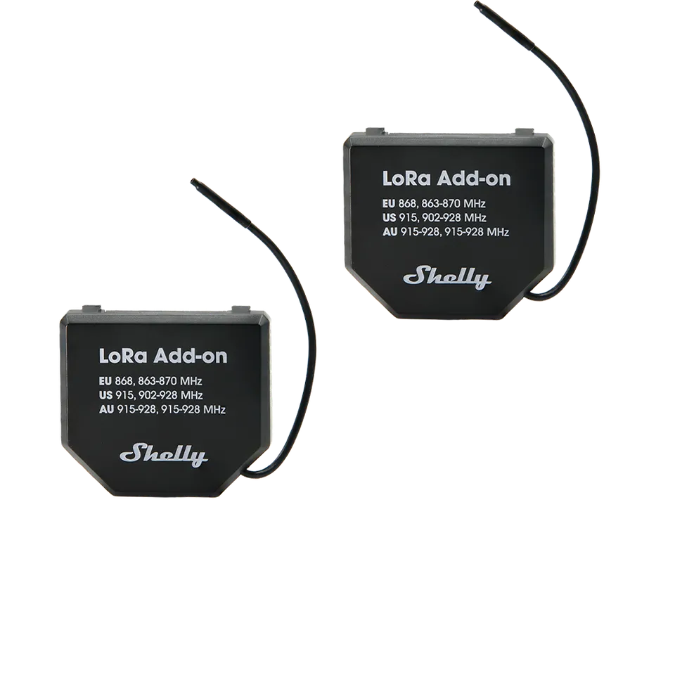 Shelly LoRa Add-on module pack de 2 portée longue