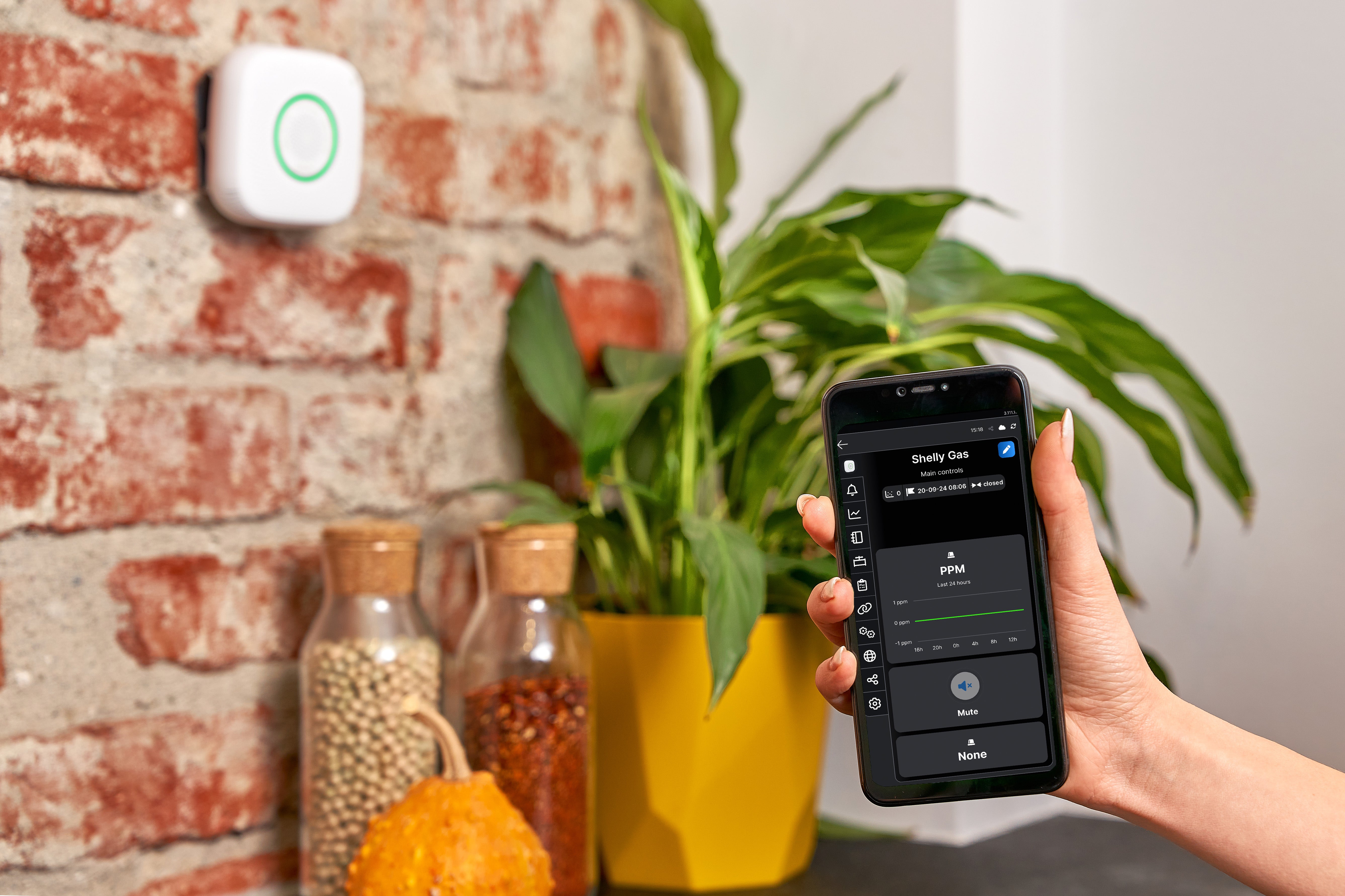 Shelly Gas détecteur de gaz LPG WiFi