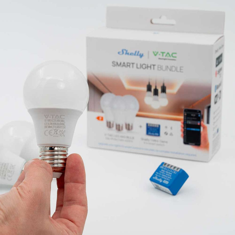 Shelly 1 Mini Gen4 Micromodule WiFi Matter + V-TAC