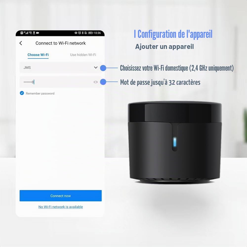 Broadlink RM4 Mini télécommande universelle IR WiFi Alexa