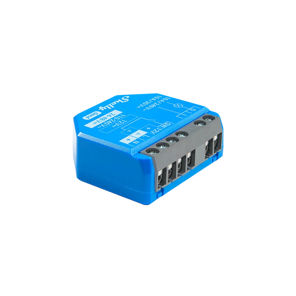 Shelly 1 Gen4 relais connecté contact sec WiFi Zigbee