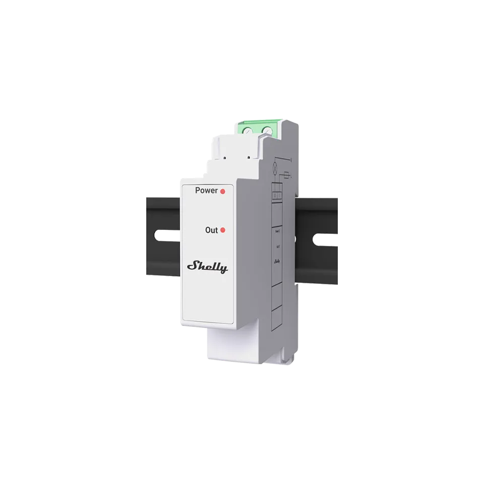 Shelly Pro 3EM Switch Add-on contact sec isolé