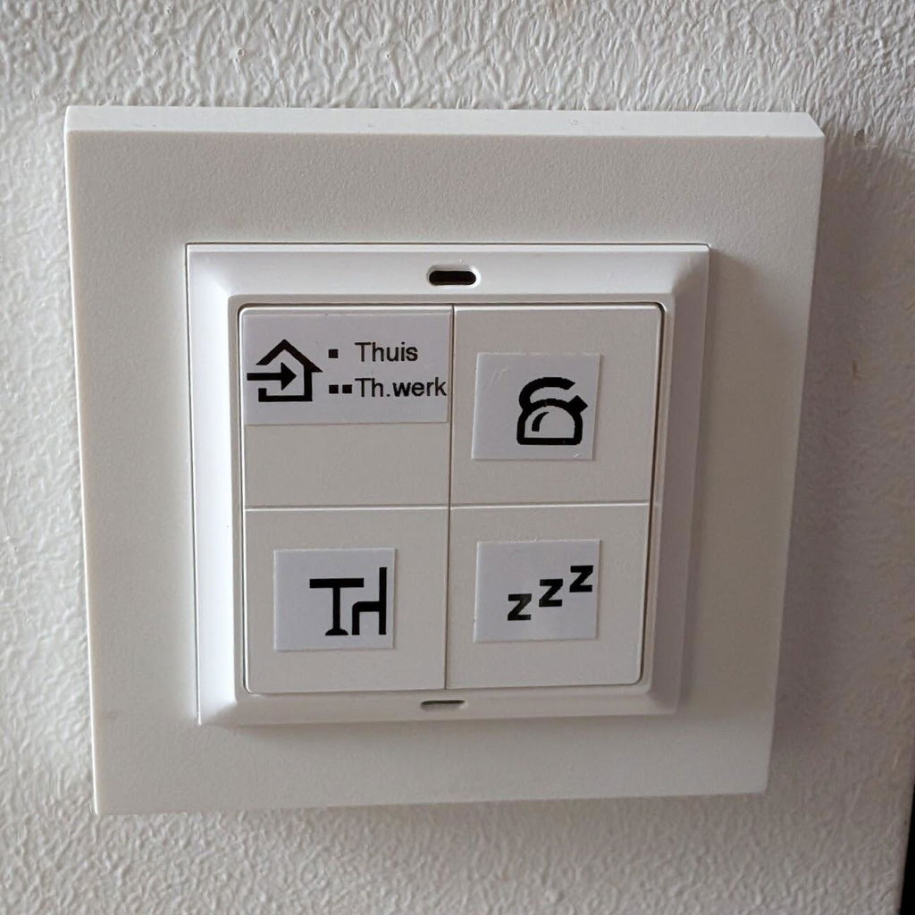 Shelly BLU Wall Switch 4 interrupteur 4 touches