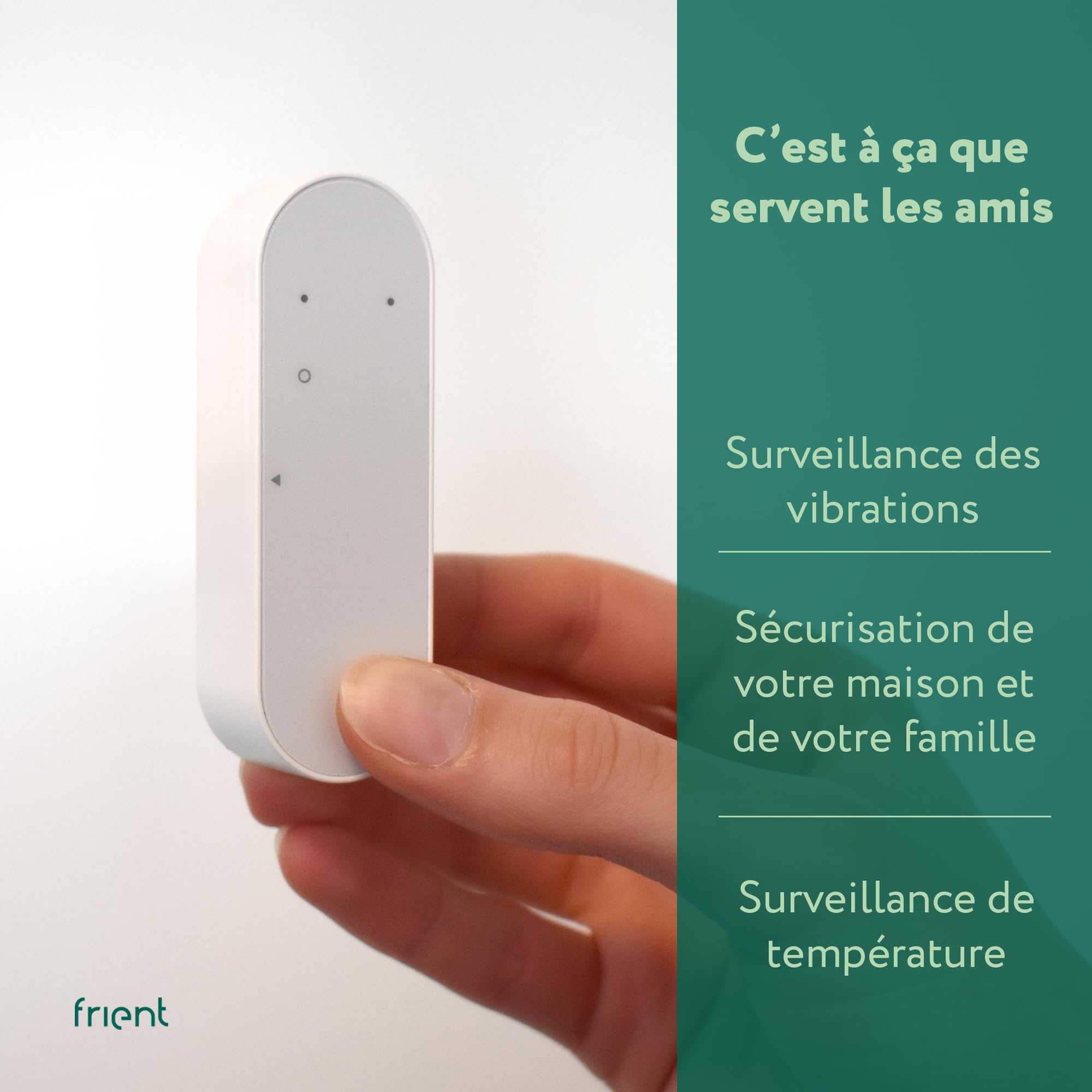 frient Vibration Sensor capteur vibration Zigbee température