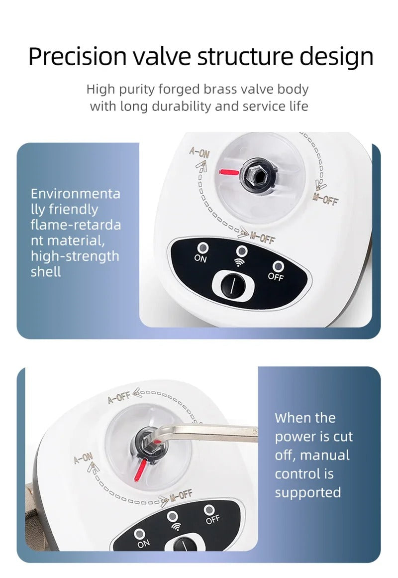 Mumubiz Tuya Smart Home vanne eau gaz WiFi DN15 vocale