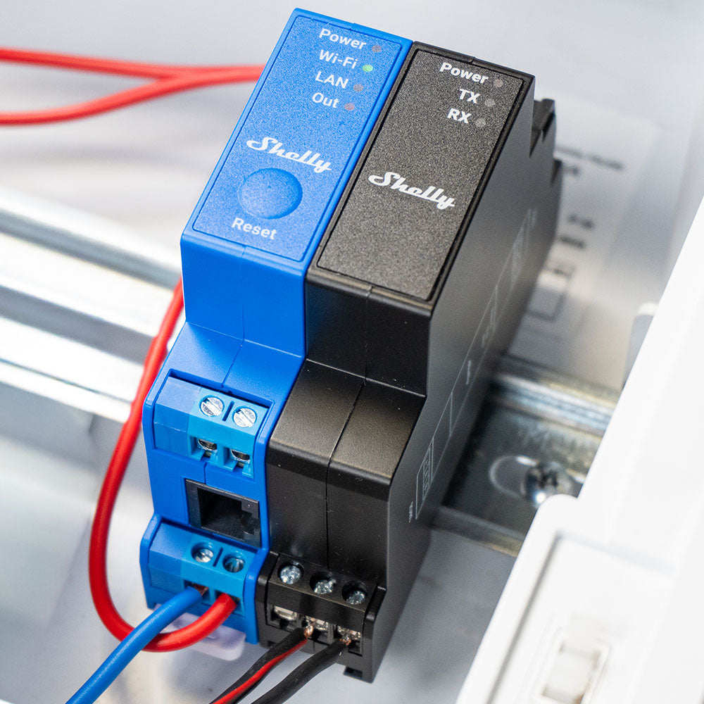 Shelly Pro Modbus Add-on RS485 module domotique RS485