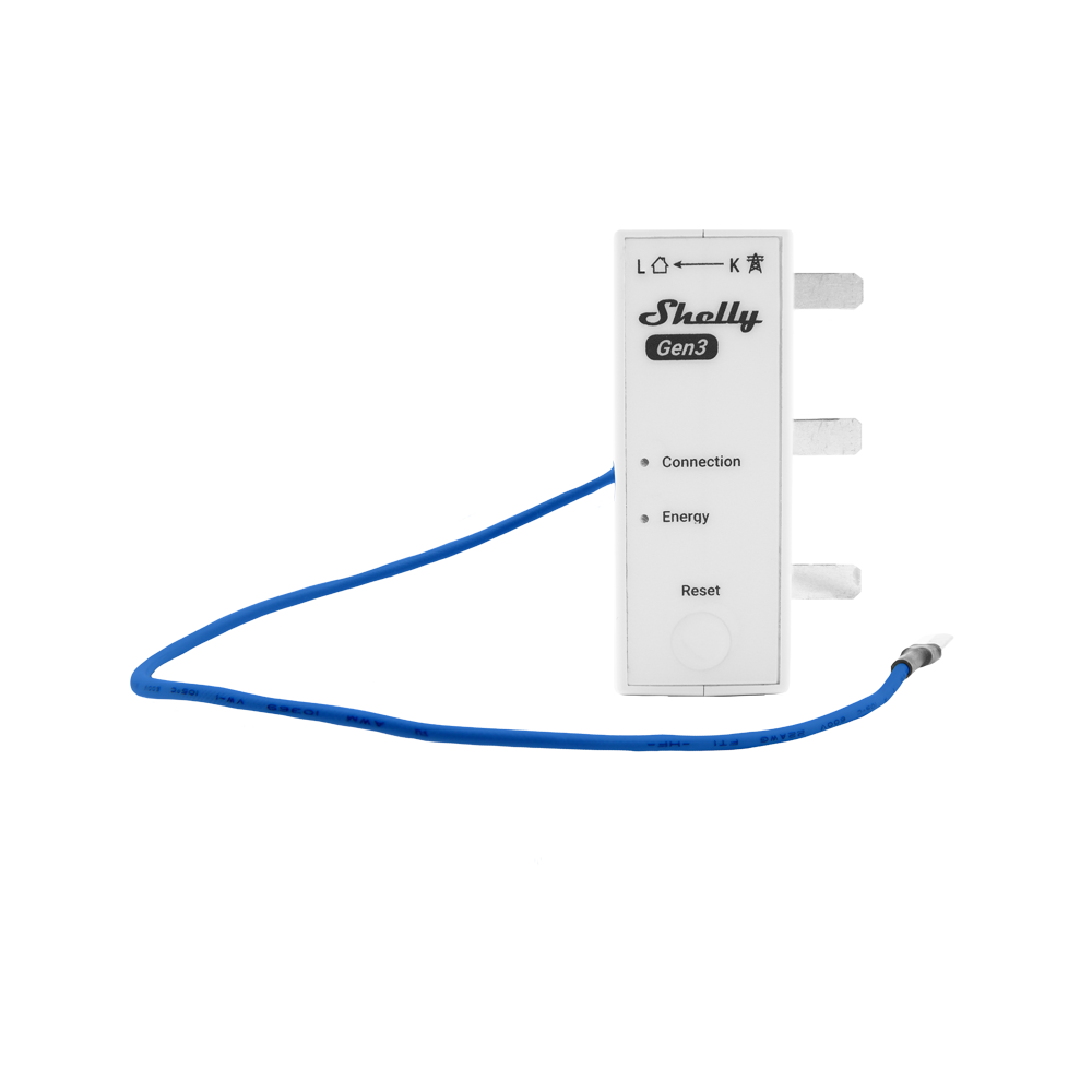 Shelly 3EM-63T Gen3 compteur énergie WiFi triphasé