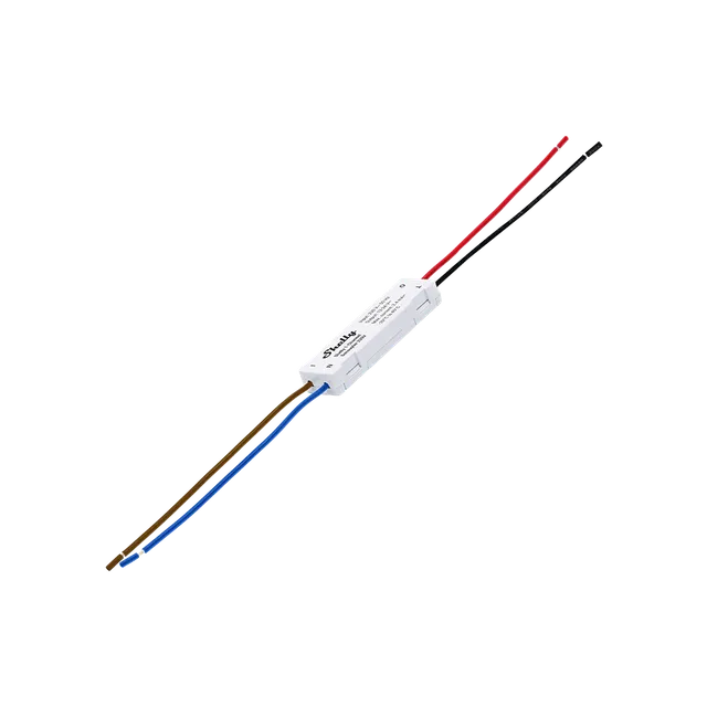Shelly 1-Channel Decoupler 230V Module Wall Display