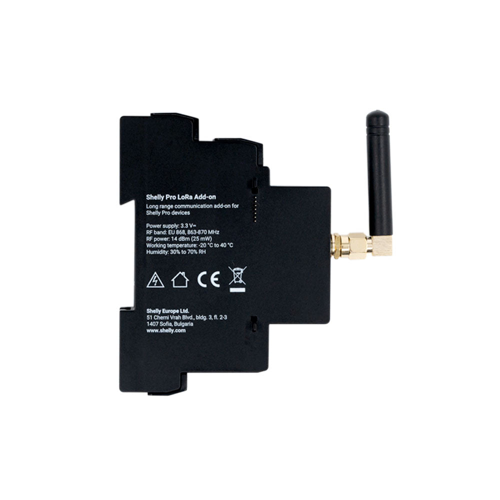 Shelly Pro LoRa Add-on extension LoRa pack simple