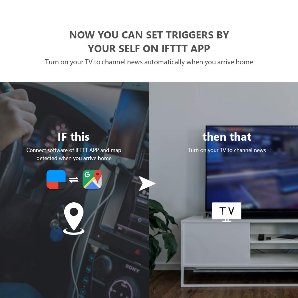 Broadlink Universal Remote RM4 Pro télécommande IR/RF Alexa