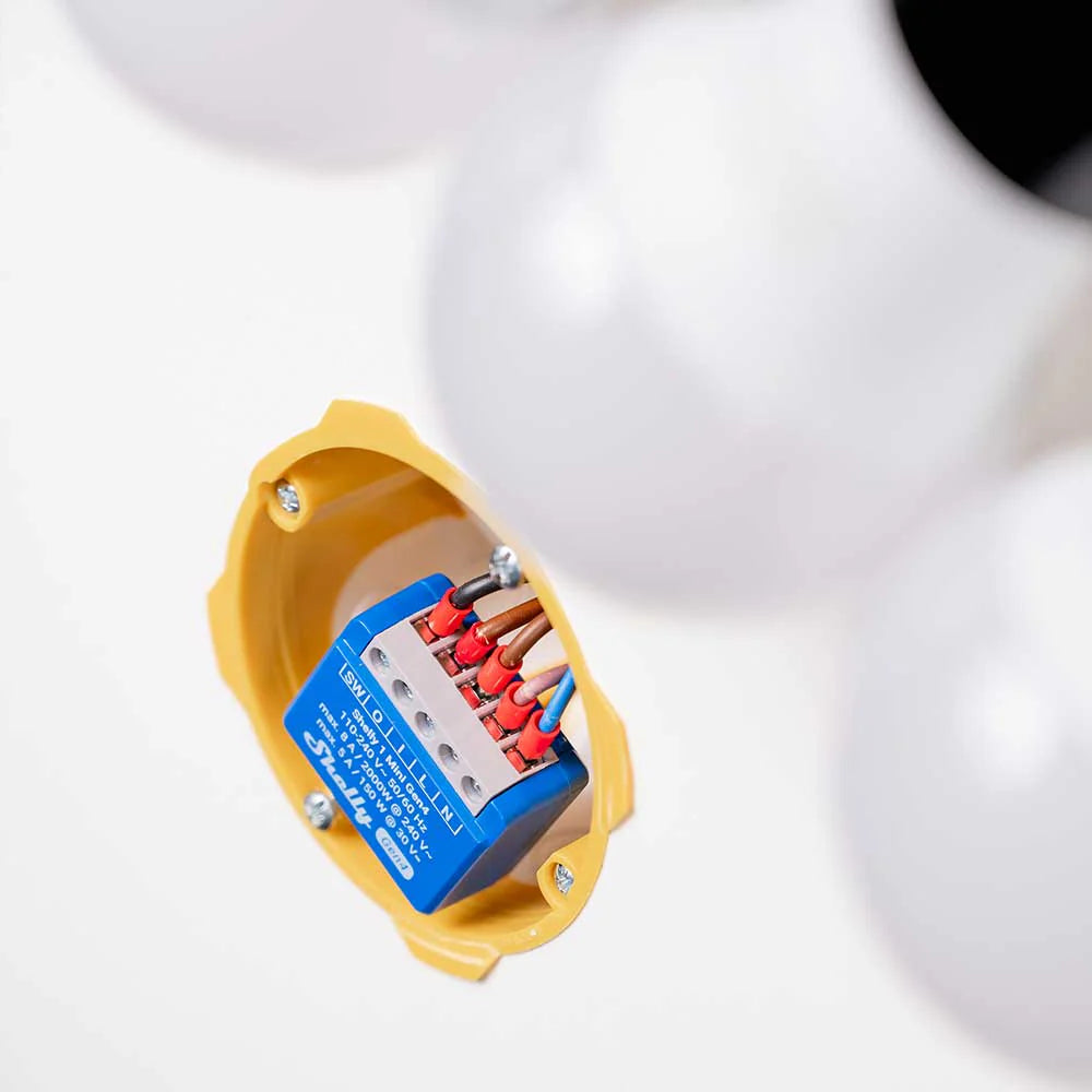 Shelly 1 Mini Gen4 Micromodule WiFi Matter + V-TAC