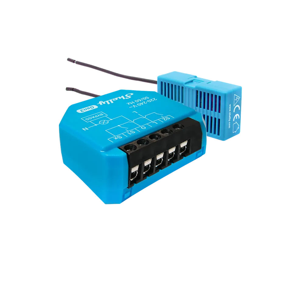 Shelly 1L Gen3 relais sans neutre WiFi éclairage