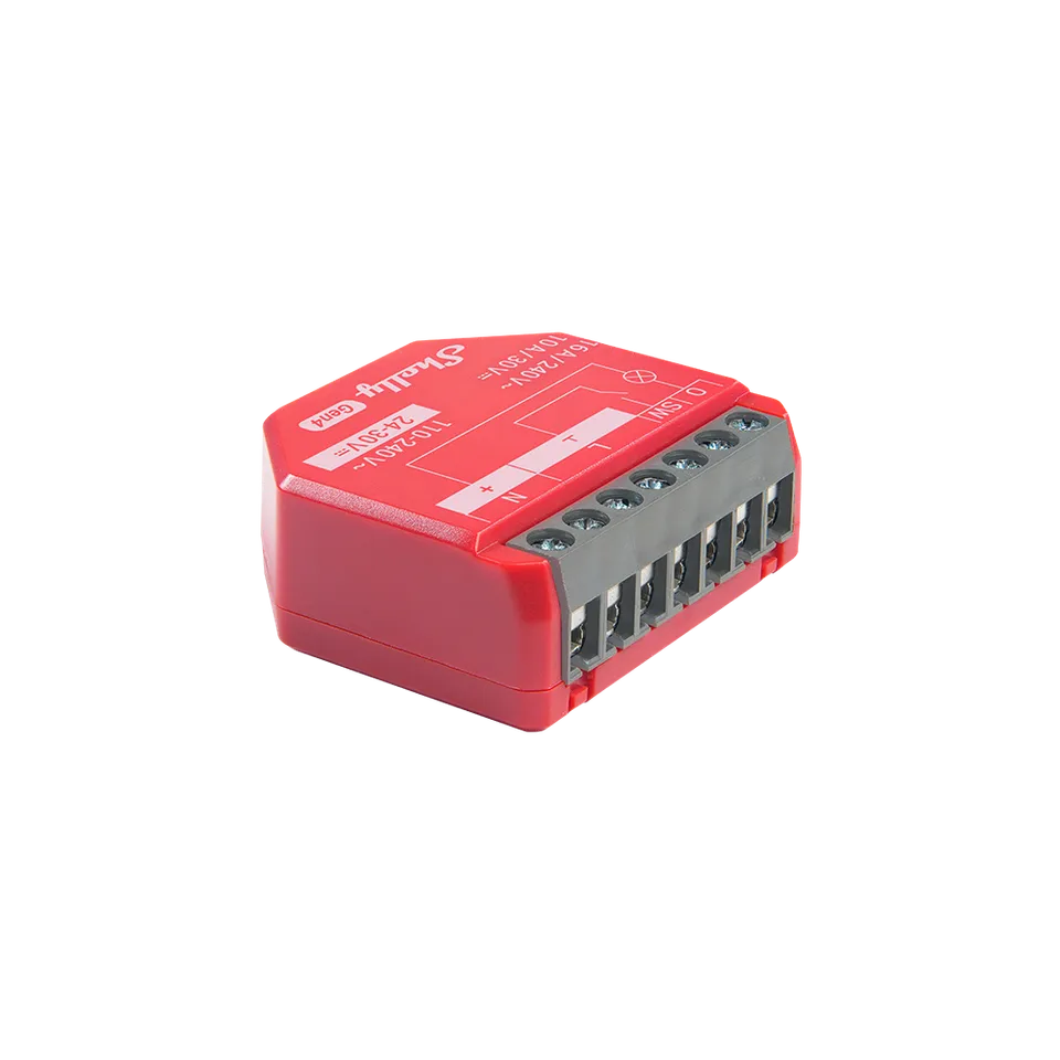 Shelly 1PM Gen4 relais WiFi mesure conso simple Zigbee Matter