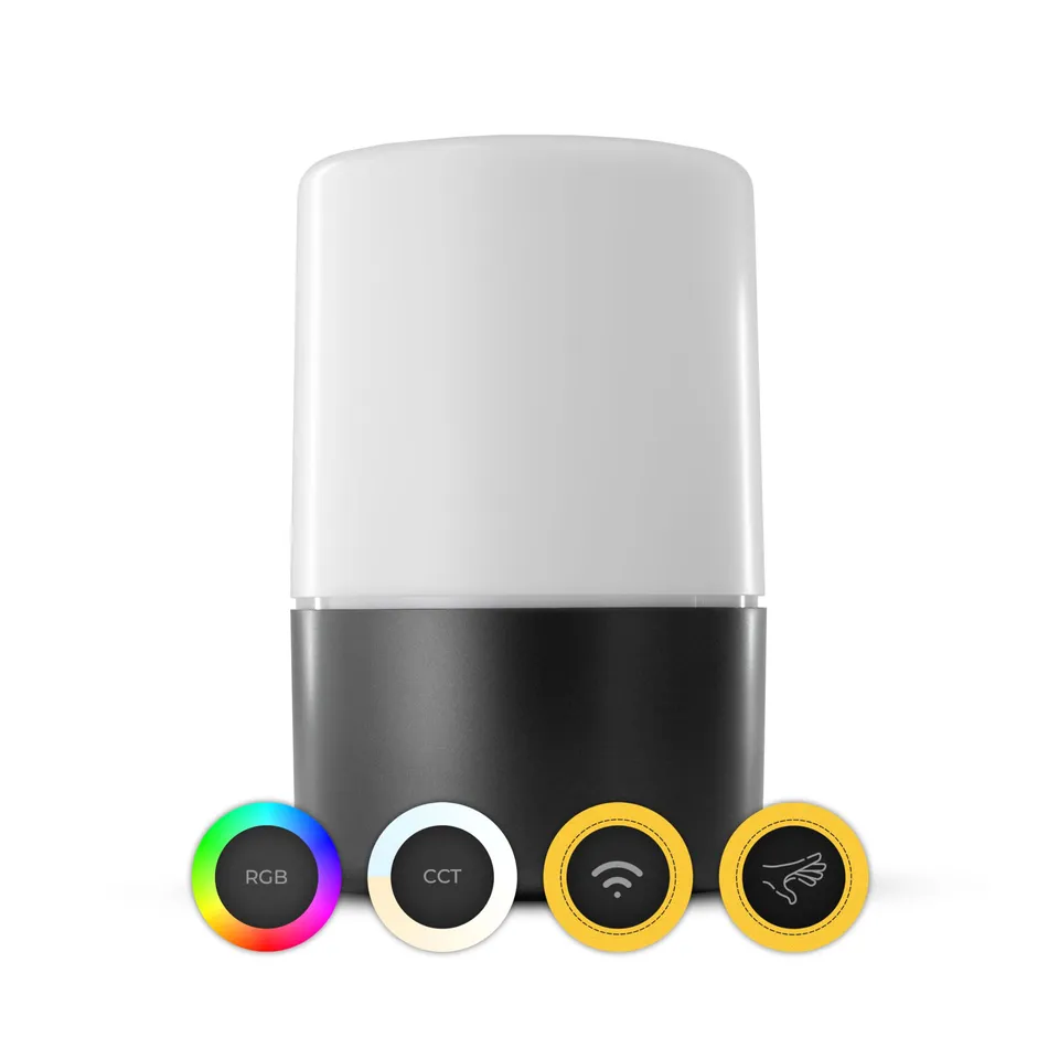Phoscon Hive lampe connectée LED RGB dimmable batterie Qi