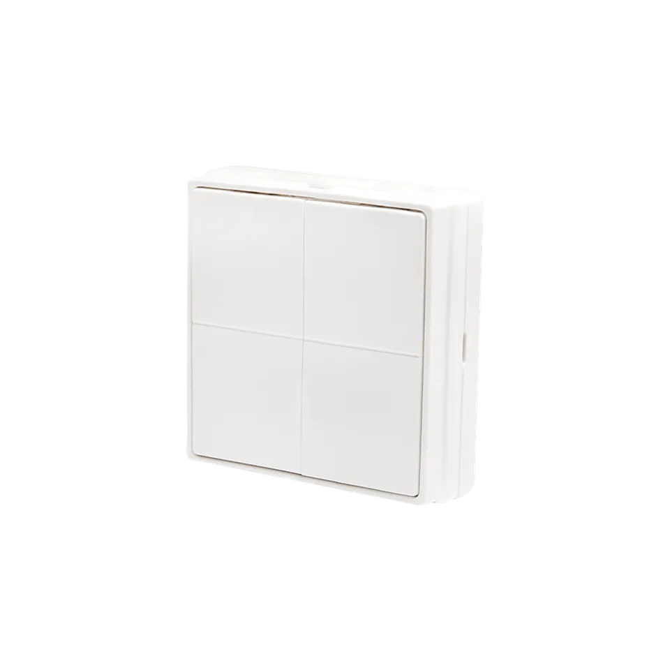 Shelly BLU Wall Switch 4 interrupteur mural 4 touches Zigbee