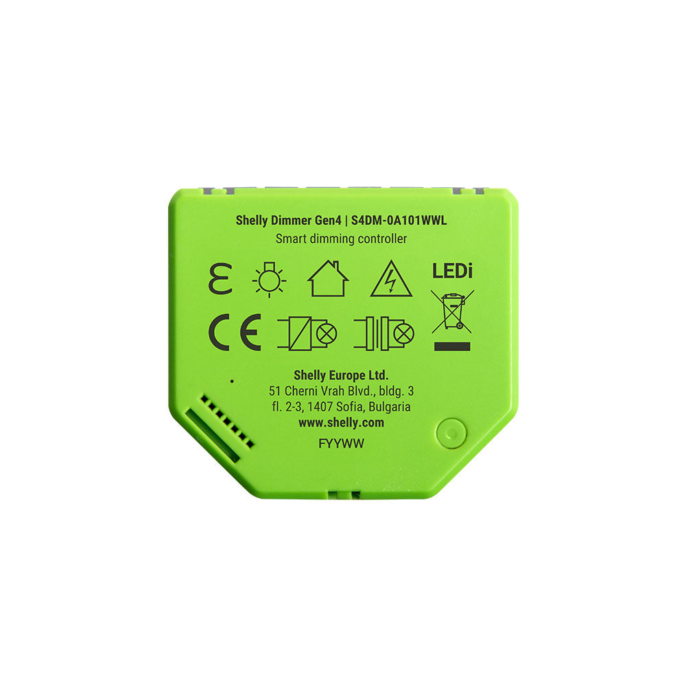 Shelly Dimmer Gen4 variateur lumière WiFi Zigbee Matter