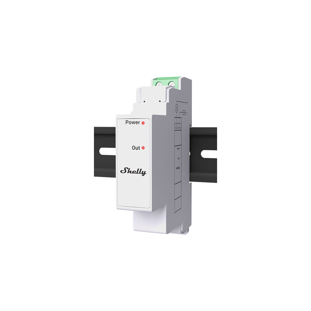 Shelly Pro 3EM Switch Add-on contact sec isolé