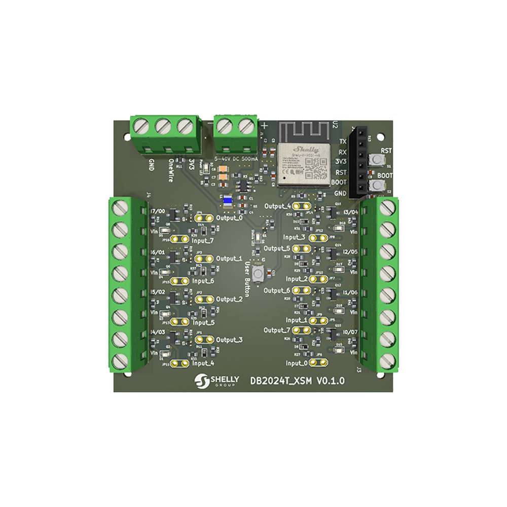 Shelly X SM carte de développement WiFi Bluetooth modèle T