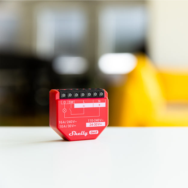 Shelly 1PM Gen3 Module WiFi mesure conso Pack de 2