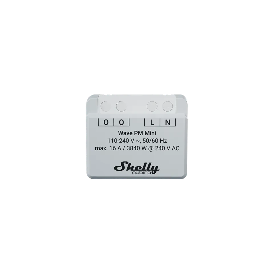 Shelly Wave PM Mini compteur énergie 16A