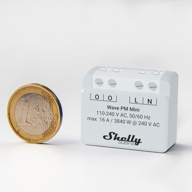 Shelly Wave PM Mini compteur énergie Z-Wave 16A