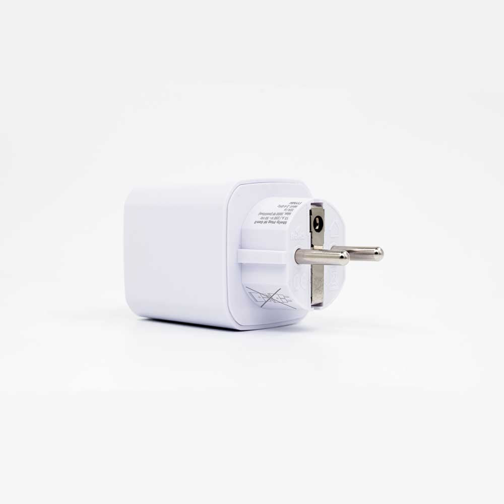 Shelly Plug M Gen3 prise connectée blanc solo
