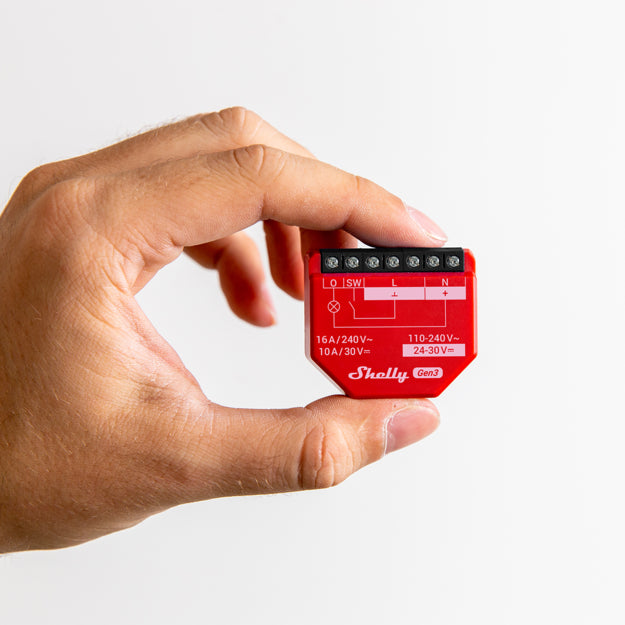 Shelly 1PM Gen3 Module WiFi mesure conso Pack simple